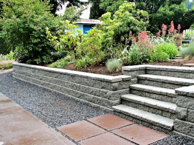 Block Wall Garden - Garden Services Elk Grove, California