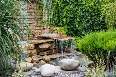 Garden Fountain - Garden Services Elk Grove, California